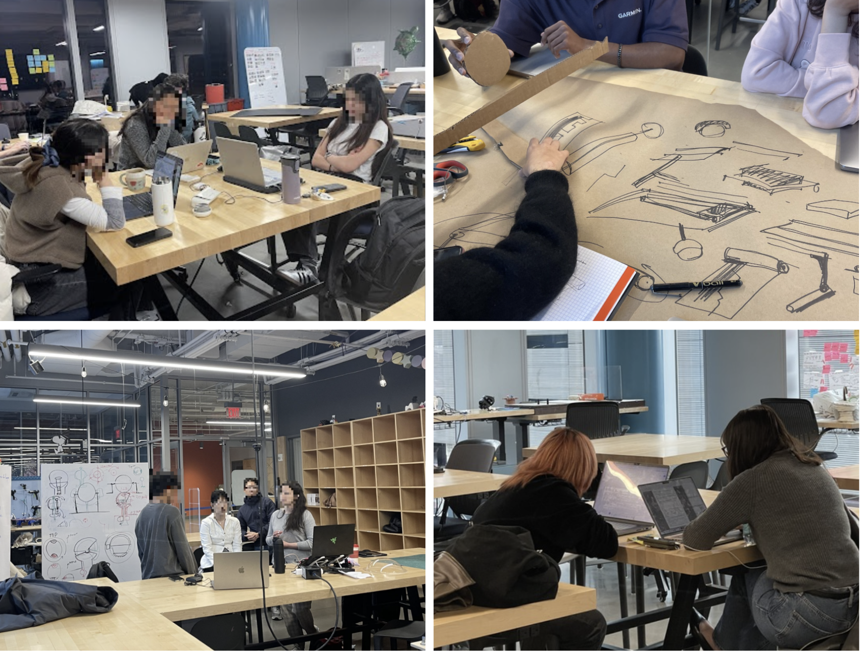 Interviews and observations across creative maker spaces.